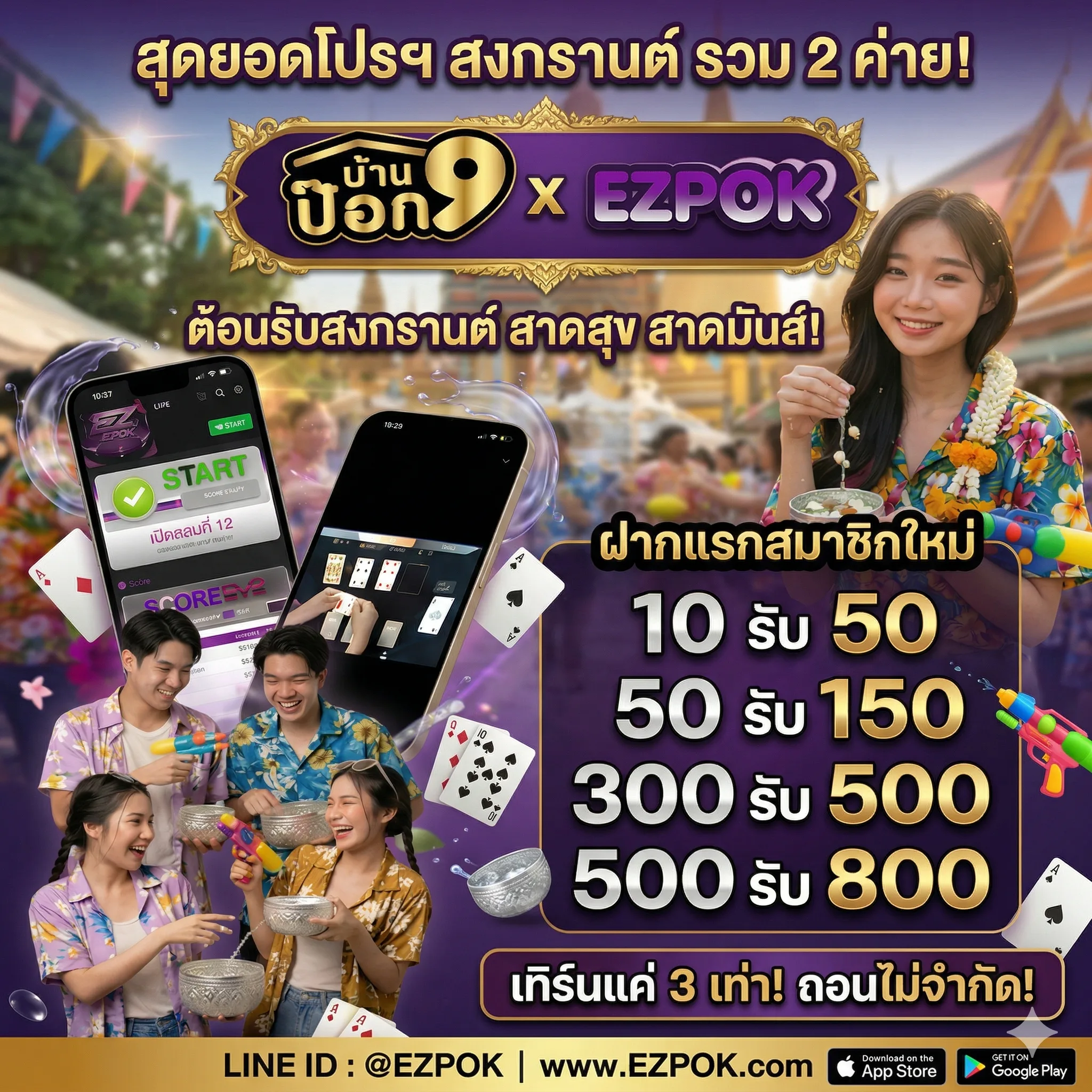 โปรต้อนรับสมาชิกใหม่